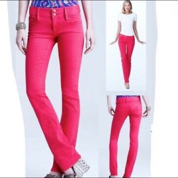 Sale! Lily Pulitzer pink jeans - Picture 2 of 9